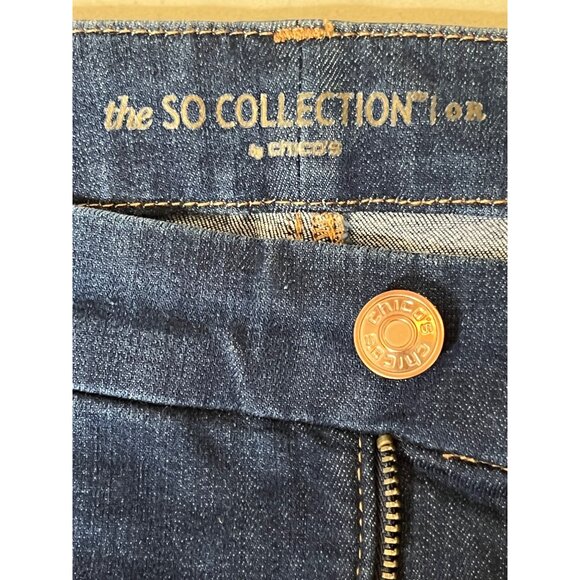 Chicco The SO Collection Women's Blue Denim Jeans Size 0R (US XS 4) 27 - Picture 10 of 16